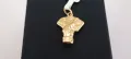 Нова Златна висулка ръка с 4 Аса-1,75гр/14кр, снимка 4