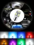 2 бр. Габаритни крушки BA9S 5 SMD 5050 Автомобилна LED вътрешна лампа крушка за номер за вратата, снимка 1