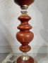 Много голяма старинна лампа, снимка 3