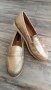 Ежедневни Красиви Дамски Обувки с Напукан Златен Ефект Мека Материя