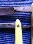Стари джобни ножчета,производство ,,П.Денев" Габрово и други.  Два бръснача,,Столичная", снимка 3