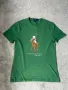 Polo Ralph Lauren bear player print t-shirt in green М, снимка 2