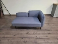 Сив диван от плат двойка, снимка 3