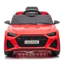Моторно превозно средство Audi RS6 Red 6V 4.5AH с дистанционно управление S_1225469, снимка 2