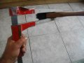 Клупа-Дърводелски Шублер-Сантиметров-22 см-Челюсти 36 см-Алуминиев, снимка 11