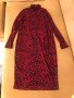 Zara Дамска рокля поло - червен леопард, снимка 1 - Рокли - 37529600