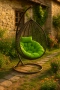 Градинска висяща люлка тип гнездо,яйце–Промоция!, снимка 4