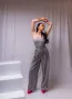 Сив дамски гащеризон , снимка 2