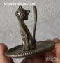  Котки котета котка коте фигура статуетка, луксозна котка, котка метал със сини очи, снимка 17