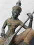 Голяма азиатска бронзова фигура №7462 , снимка 2