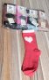 Коледни дамски чорапи , снимка 1 - Дамски чорапи - 43215473