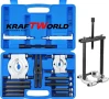 Комплект за демонтаж на лагери 30–70 мм KraftWorld Pro (14 части), снимка 10