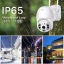 WiFi безжична камера 5MP iCSee YCC365pus цена при поръчка на 2бр и повече нощно виждане проследяване, снимка 4