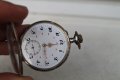 Джобен сребърен Швейцарски часовник 49 мм, снимка 9