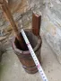 Соц Стара Дървена Буталка За Разбиване На Домашно Масло., снимка 10