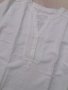СТРАХОТНА бяла риза ПАМУК и ЛЕН размер ХЛ/2ХЛ , снимка 2