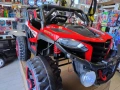 X двуместен акумулаторен джип JAKARTA 4x4 червен, снимка 2