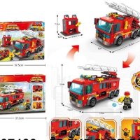 Конструктор City Пожарна команда, 275 части, снимка 2 - Конструктори - 43214431