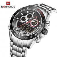 Мъжки часовник NaviForce многофункционален NF9188 SВS. , снимка 6 - Мъжки - 34799812