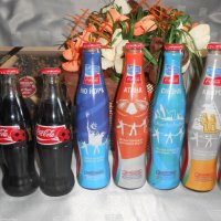 Юбилейни бутилки на Кока кола за Световни и Европейски първенства, снимка 4 - Колекции - 26622049