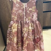 Детска флорална рокля, снимка 2 - Детски рокли и поли - 43728357