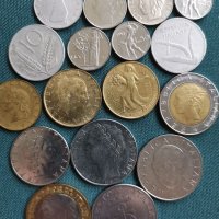 Голям лот монети от Италия , снимка 5 - Нумизматика и бонистика - 28662596