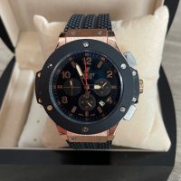 HUBLOT Модел: Big Bang Gold стилен мъжки часовник, снимка 4 - Мъжки - 34808157