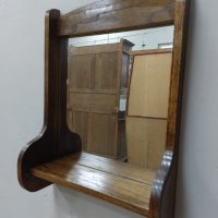 Огледало с корпус от дъбов масив, снимка 2 - Огледала - 43354022