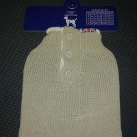 HUGO & HUDSON Зимен пуловер за кучета с висока яка, бежов, XL, снимка 9 - За кучета - 44071029