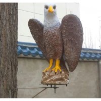 Плашило Орел в естествен размер срещу птици - Крилат орел Votton®, снимка 2 - Други стоки за животни - 35571407