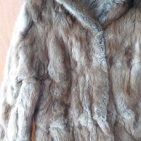 Палто от естествен косъм, размер ХЛ, снимка 3 - Палта, манта - 28025847