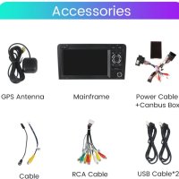 Мултимедия, Двоен дин, за Audi A4, Андроид, 2+32GB, за автомобил, Ауди А4, навигация, Android, Audi, снимка 8 - Аксесоари и консумативи - 43447259