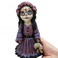 Вуду кукла - ръчно изработена Voodoo Doll, снимка 5 - Кукли - 33453205