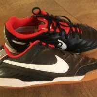 NIKE TIEMPO Leather Footlall Shoes Размер EUR 37,5 / UK 4,5 за футбол естествена кожа 73-14-S, снимка 2 - Детски маратонки - 43760184