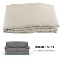 Калъфка за диван протектор ленена 4 места, снимка 4 - Покривки за легло - 38293805