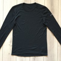НОВА оригинална черна термо фланела блуза ODLO размер XL от Германия, снимка 1 - Спортни дрехи, екипи - 43696079