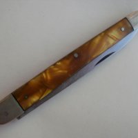 Стар български джобен нож "Буковец" старо ножче българско социализъм, снимка 2 - Ножове - 43505263