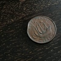 Монета - Великобритания - 1/2 (половин) пени | 1948г., снимка 1 - Нумизматика и бонистика - 28053055