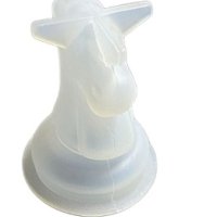 3D Кон Царица фигурка фигура за шах силиконов молд форма фондан гипс смола шоколад декор, снимка 2 - Форми - 44020675
