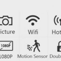 WiFi Full HD мини скрита камера с нощно виждане, за дома, кола, автомобил, колело, снимка 2 - HD камери - 33379505