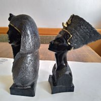 Красиви колекционерски бюстове на Нефертити и Тутанкамон цена 40лв, снимка 6 - Други ценни предмети - 40130701