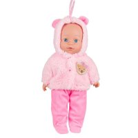 Кукла Бебе Облечена като Мече 30 см, снимка 1 - Кукли - 43298110