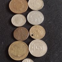 Лот монети от цял свят 9 броя Англия, Америка, Украйна за КОЛЕКЦИОНЕРИ 42657, снимка 1 - Нумизматика и бонистика - 43878360