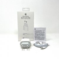  Комплект Адаптер Зарядно 20W и Кабел USB C to Lightning за iPhone, снимка 2 - Оригинални зарядни - 37119842