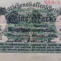 Стара банкнота - Германия - 1914 година - 23635, снимка 2 - Нумизматика и бонистика - 33373430