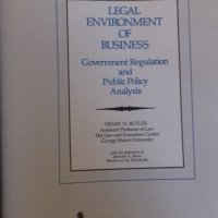 Legal Environment of Business - Henry N. Butler Цена : 20лв., снимка 2 - Специализирана литература - 32985881