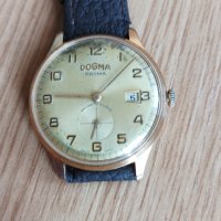 Стар мъжки механичен часовник Dogma prima swiss made, снимка 2 - Мъжки - 36652394