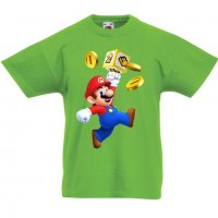 Детска тениска Супер Марио Super Mario 3, снимка 3 - Детски тениски и потници - 32939880