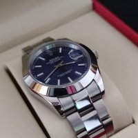 Rolex Oyster Perpetual Datejust Blue Механичен - Работи Без Батерии , снимка 17 - Луксозни - 40513467