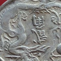 РЕПЛИКА КОПИЕ на стара сребърна Китайска монета перфектно състояние за КОЛЕКЦИОНЕРИ 41458, снимка 3 - Нумизматика и бонистика - 43166350